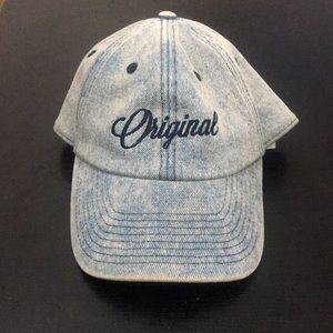 Original light blue denim H&M Dad Hat